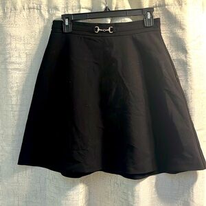 A-Line Work Skirt just above the knee length (for person 5”5)